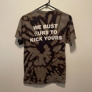Vintage IUP Soccer Custom Bleach Tie Dye T-Shirt!